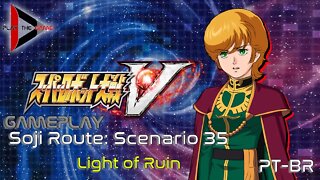 Super Robot Wars V: Stage 35: Light of Ruin (Souji Route)[PT-BR][Gameplay]