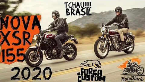 A Nova Yamaha XSR 155 é uma das 5 motos que não virão para o Brasil