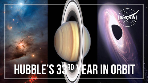 Hubble's 33rd Year In Orbit