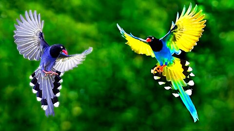 The 10 most beautiful birds in the world are introduced in this video.