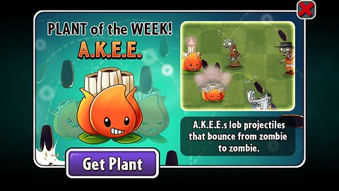 Plants vs Zombies 2 - Penny's Pursuit - Zomboss - CORE Plant Showcase - A.K.E.E. - April 2023