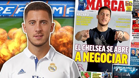 BREAKING: Real Madrid To Break Transfer Record On Eden Hazard For £100 Million?! | Transfer Talk