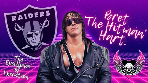 Bret 'The Hitman' Hart has a message for the Raider Nation 🖤💞🏴‍☠️