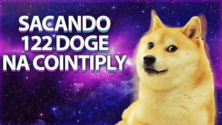 SAQUE DE 122 DOGE NA COINTIPLY - Milionários com Bitcoin