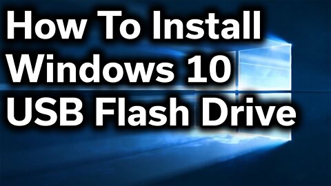 How to install window 10 clean install to PC