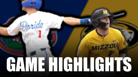 Florida vs Missouri Highlights (GAME 2) | 2022 College Baseball Highlights