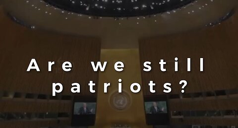 ARE WE STILL PATRIOTS? YES, WE ARE.