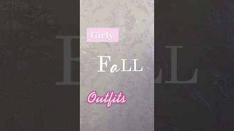 Girly Fall Outfit Tiktok misscaroline