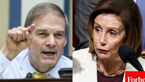 JIM JORDAN GETS UP AND SHREDS NANCY PELOSI TO SHREDS WITH HEATED SPEECH