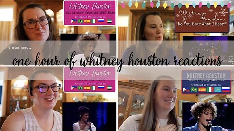1 Hour of Whitney Houston Reactions | A Compilation
