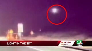 Fireball lights up the sky in Northern California!