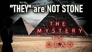 The PYRAMIDS are not stone!