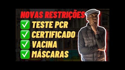 NOVAS RESTRIÇÕES EM PORTUGAL | as fronteiras em Portugal vão fechar? @Negritinh Pelo Mundo