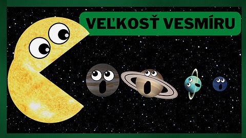 Veľkosť vesmíru | zábavný chomper | planéty | SafireDream