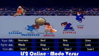 Little Fighter 2 Online - 2 vs 2 (VS mode)