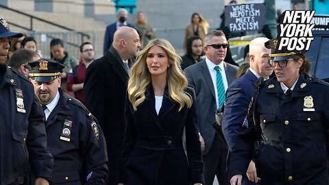 Ivanka Trump enters Manhattan courthouse to testify