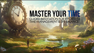 Master Your Time: Guided Meditation for Effortless Time Management & Life Balance