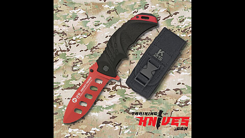 K25 Contact Steel Red Military Folding Trainer 19963