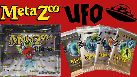 MetaZoo UFO 1st Edition Booster Box Opening Cryptid Nation