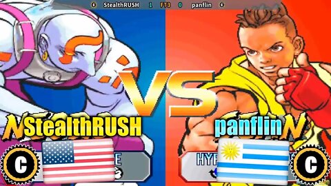 Street Fighter III 2nd Impact: Giant Attack (StealthRUSH Vs. panflin) [U.S.A. Vs. Uruguay]