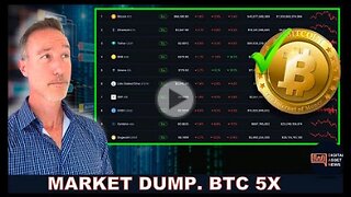 MARKET DUMPS AND BITCOIN HASN'T DONE THIS EVER (5X IN 1 WEEK!!)