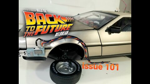 build the back to the future delorean issue 101