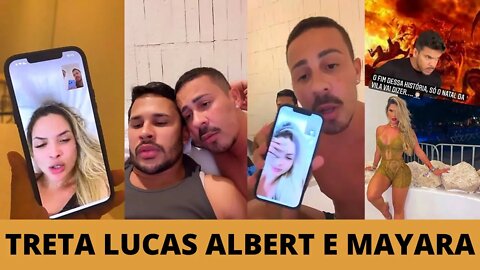 Treta entre Lucas Albert e Mayara que Rolou em Cancum | Carlinhos Maia REVELA