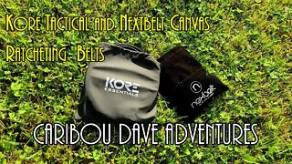 Kore Essentials Tactical and Nexbelt Ratcheting Belts Reviewed