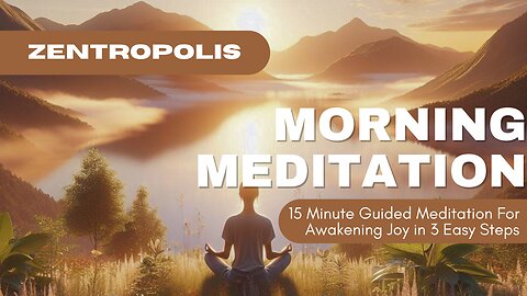 15 Min Guided Morning Meditation to Awaken Joy In 3 Easy Steps