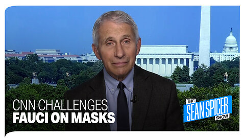 CNN host CHALLENGES Fauci on efficacy of masks, WATCH his response