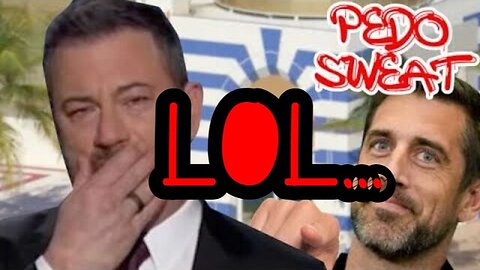 LOL... Jimmy Kimmel Threatens to Sue Aaron Rogers For Calling him a P3do!