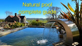 How to build a Natural pool. Complete guide in under 4 minutes.