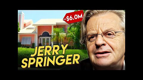 Jerry Springer - House Tour - $6 Million Sarasota, Florida Mansion & More