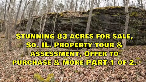 Stunning Southern Illinois 83 acre property for sale PART 1 of 2