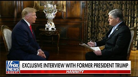 Trump joins Hannity and talks potential indictment and Mar-a-Lago raid
