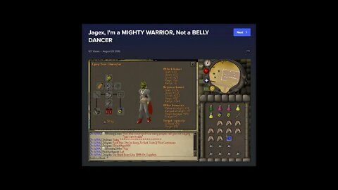 RuneScape 'Armor' For Female Players