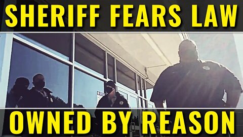 5 Cops Dismissed with 1 Question | Sheriff Flees from Reasonable Guy Invoking First Amendment Audit