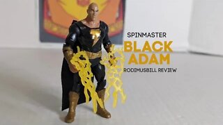 Spinmaster Black Adam Movie BLACK ADAM Figure - Rodimusbill Review