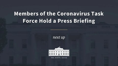 Members of the Coronavirus Task Force Hold a Press Briefing