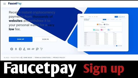 miceropayment wallet || faucetpay sign up || dashboard || wallet address ||