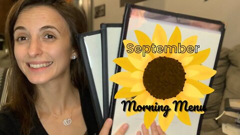 What’s In Our Morning Menu? || Homeschool Memory Work || Elementary to Toddlers