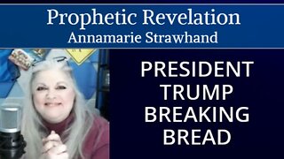 Prophetic Revelation: President Trump Breaking Bread (Pizza)