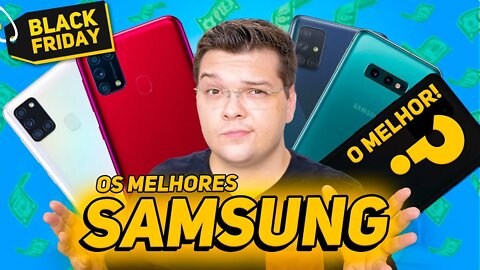 TOP 5 SMARTPHONES da SAMSUNG para COMPRAR na BLACKFRIDAY!