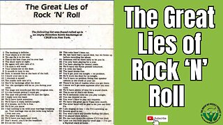 The Great Lies of Rock ‘N’ Roll, a List Found at CBGB’s in New York #cbgb #rocknrolllies