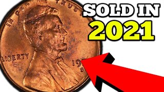 15 PENNIES SOLD IN 2021 WORTH MONEY - RARE MINT ERROR COINS!