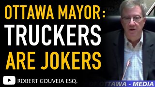 Ottawa Mayor Jim Watson Condescends to Freedom Truckers