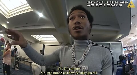 Lil Meech Arrested at the Airport - Exclusive Footage Inside