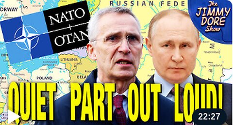 NATO Head ADMITS To Provoking Russia Into Ukraine War