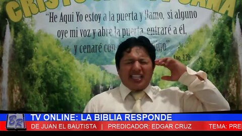 La Predicación de Juan el Bautista - Arrepentimiento - EVANGELISTA EDGAR CRUZ