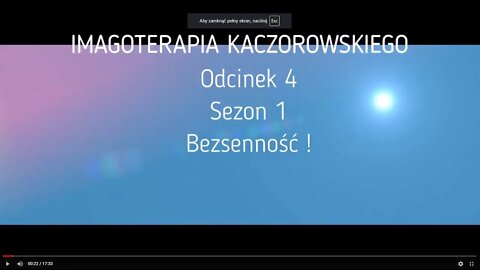 AUTOHIPNOZA - SEANS NA BEZSENNOŚĆ-NOWA ENERGIA DO ŻYCIA SEZON 1 ODC 4 2018R © LEOPRODUCTION